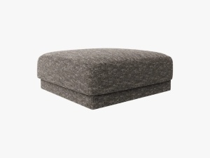 TABURET MILEY, 90 CM, GRI 16, TAPITERIE CHENILLE, DESIGN DEOSEBIT