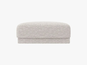 TABURET MILEY ARGINTIU, CU TAPITERIE DIN TEXTIL CHENILLE EDEN, MICADONI