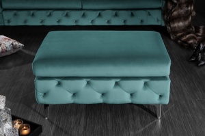 TABURET MODERN BAROCK 39610 AQUA STIL MODERN - Img 2