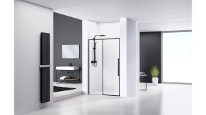 USA DE DUS, REA SOLAR, 90 CM, NEGRU MAT, DESIGN MODERN, CALITATE SUPERIOARA, REA - Img 2