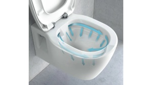 VAS DE TOALETA SUSPENDAT REA CARTER N2 RIMLESS, ALB, DIN CERAMICA, CALITATE SUPERIOARA - Img 6