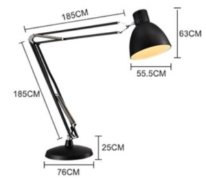 VEIOZA GIGANT, CONFECTIONATA DIN METAL, NEAGRA, STIL MODERN - Img 3