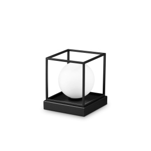 VEIOZA LINGOTTO TL1 SMALL, ALB/NEGRU, DIN METAL, STIL MODERN