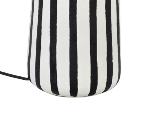 VEIOZA STRICE 44 CM, ALB/NEGRU, CONFECTIONATA DIN HARTIE, STIL MODERN - Img 3