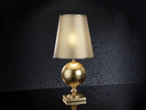 VEIOZA TERRA, 60 CM, AURIE, DIN METAL SI TEXTIL, STIL MODERN