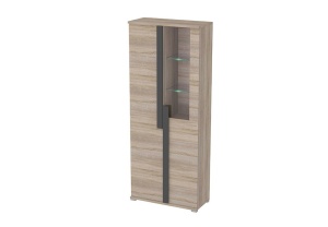 VITRINA LIVING CU LED MARKUS MWT80 DESIGN SCANDINAV PSK