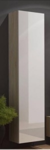VITRINA LIVING VIGO 180 STEJAR SONOMA/ALB DESIGN MODERN CM