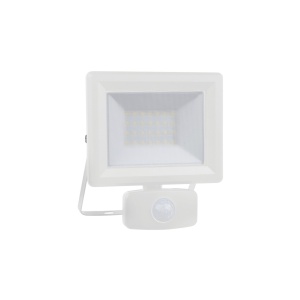 APLICA DE EXTERIOR, FLOOD SENSOR 20W, ALB, DESIGN MODERN, IDEAL LUX