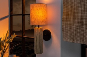 APLICA EUPHORIA II DIN LEMN SI TEXTIL, BEJ/NATURAL, COD 39246