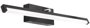 APLICA LED BAIE NEGRU APP373-1W, 12W, 50 cm, NEGRU, DIN METAL, STIL MODERN, TU