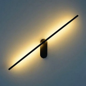 APLICA LED WALL LAMP APP583-1W, 12W, 92 cm, NEGRU, DIN METAL DE INALTA CALITATE, STIL MODERN, TU - Img 8
