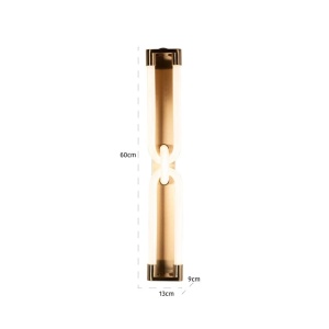 APLICA LYSA AURIU PERIAT, ML-0031, CONFECTIONATA DIN ACRIL SI FIER, STIL MODERN - Img 3