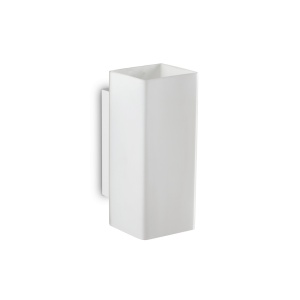 APLICA PAUL AP2 SQUARE, ALB, DIN STICLA, STIL MODERN