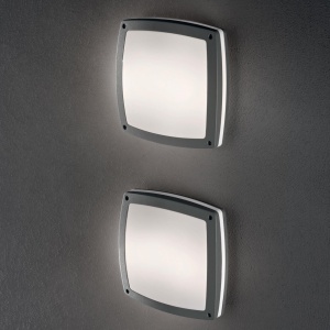 APLICA/PLAFONIERA DE EXTERIOR COMETA PL3, ANTRACITE, DESIGN MODERN, IDEAL LUX