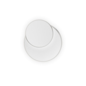 APLICA POUCHE AP ROUND, ALB, DIN METAL, STIL MODERN