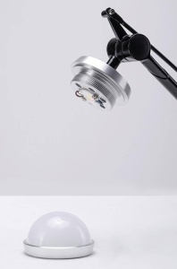 APLICA RAYON ARM, DIN METAL SI ACRIL, ARGINTIE, STIL MODERN, B2 - Img 4