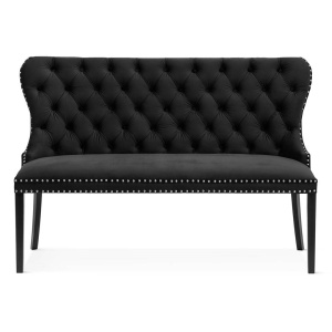 BANCUTA MADAME, NEGRU/NEGRU, STIL CLASIC