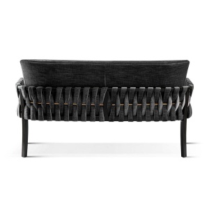 BANCUTA/SOFA ELIS, NEGRU/NEGRU, STIL MODERN - Img 3