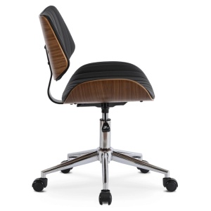 BESTSELLER! SCAUN DE BIROU ROTATIV, ARTIM MEBLE, REALIZAT DIN MATERIAL PIELE ECO, FURNIR, STIL MODERN - Img 3