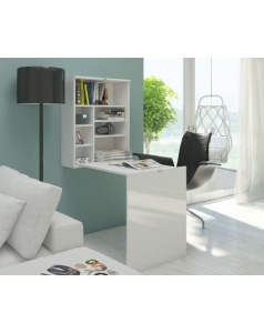 BIROU ALB LUCIOS HIDE - DESIGN MODERN - Img 1