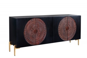 BUFET/COMODA LIVING, MANDALA 177CM, LEMN MASIV MANGO, ARTIM GROUP COLLECTION - Img 2