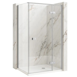 CABINA DE DUS ATLAS 120X100, CROM, STANGA/DREAPTA, CALITATE SUPERIOARA