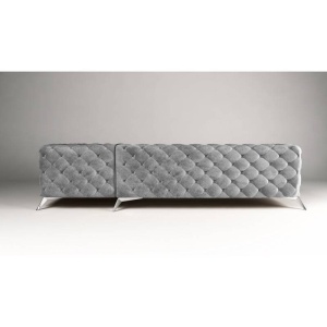 CANAPEA 3+C+1 LOCURI, CHESTERFIELD, CHELSEA, DIN STOFA DE CALITATE, 323CM, CULOARE PERSONALIZATA - Img 2