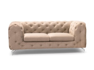 CANAPEA CHESTERFIELD 178CM, LIVERPOOL 2 LOCURI, DIN STOFA, DIVERSE NUANTE, DE CALITATE SUPERIOARA