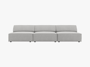 CANAPEA JODIE, 3 LOCURI, 240 CM, DIVERSE CULORI SI MATERIALE, DESIGN DEOSEBIT - Img 11