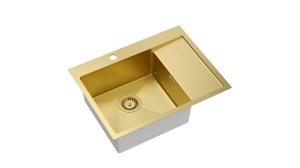 CHIUVETA BUCATARIE REA RUSSEL 116, AURIU, DIN INOX, CALITATE SUPERIOARA