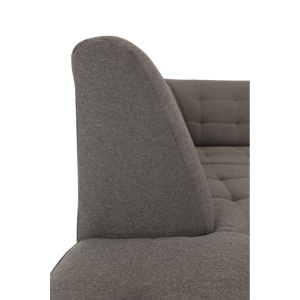 COLTAR BRIDGET, MODEL DREAPTA, GRI SI MARONIU/TAUPE, DIN TEXTIL SI LEMN, EXTENSIBIL, SPATIU DEPOZITARE, STIL MODERN, TK - Img 5