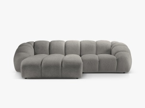 COLTAR DIANA, STANGA, 3 LOCURI, 294 CM, DIVERSE CULORI SI MATERIALE, DESIGN DEOSEBIT