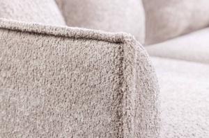 COLTAR DREAPTA, MATERIAL BOUCLE 255CM, CULOARE BEJ, DESIGN MODERN, ARTIM SELECT GROUP - Img 3