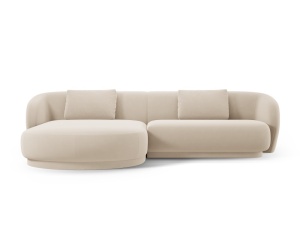 COLTAR ELEGANT 4 LOCURI, CAMDEN, BEIGE, STANGA, MATERIAL CATIFEA, ARTIM GROUP SELECTION - Img 2