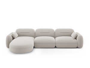 COLTAR ELEGANT 4 LOCURI, SYDNEY, BEIGE DESCHIS, STANGA, MATERIAL CATIFEA, ARTIM GROUP SELECTION - Img 4