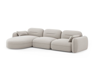 COLTAR ELEGANT 4 LOCURI, SYDNEY, BEIGE DESCHIS, STANGA, MATERIAL CATIFEA, ARTIM GROUP SELECTION - Img 5