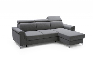 COLTAR EXTENSIBIL VERMONT GRI INCHIS DIN STOFA DE CALITATE SUPERIOARA