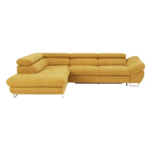 COLTAR FABIA, MODEL STANGA, MUSTAR, DIN TEXTIL/TESATURA, EXTENSIBIL, STIL MODERN, TK - Img 5