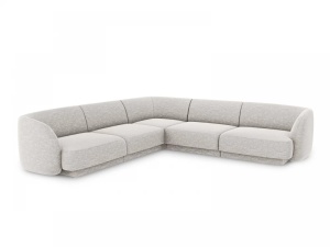 COLTAR MILEY, 5 LOCURI, GRI DESCHIS 06, TAPITERIE CHENILLE, DESIGN DEOSEBIT