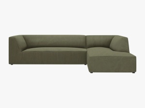 COLTAR MODULAR RUBY, DREAPTA, 4 LOCURI, 273 CM, DIVERSE CULORI SI MATERIALE, DESIGN DEOSEBIT - Img 6