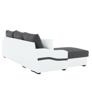 COLTAR OREGON COLT MIC, ALB SI GRI, DIN TEXTIL SI PIELE ECOLOGICA, MODEL STANGA, STIL MODERN, TK - Img 6