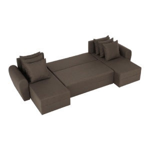 COLTAR TIGER U, FORMA U, MARO, DIN TEXTIL MALMO, EXTENSIBIL, SPATIU DEPOZITARE, STIL MODERN, TK - Img 3