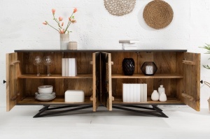 COMODA CU MOTIVE FLORALE 160CM, JUNGLE MANGO, DESIGN MODERN, ARTIM GROUP SELECTION - Img 3
