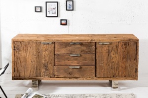 COMODA DIN LEMN MASIV RECICLAT, BARRACUDA 160CM, ARTIM GROUP SELECTION - Img 4