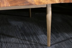 COMODA DIN LEMN SHEESHAM, STONE 150CM, DIN LEMN SI METAL, REALIZAT MANUAL, ARTIM GROUP SELECTION - Img 7