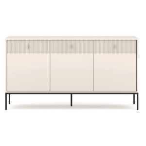COMODA LIVING 160CM, ARTIM MEBLE, CU 3 USI, REALIZATA DIN MDF, CULOARE CREM, STIL MODERN - Img 5