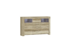 COMODA LIVING CU LED SKY SK155 GRI COUNTRY DESIGN SCANDINAV PSK