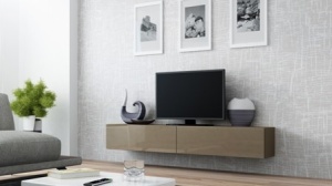 COMODA LIVING RTV VIGO 180 LATTE DESIGN MODERN CM