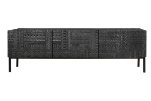 COMODA TV 180CM, LEMN DE MANGO SI PICIOARE DE METAL, GINER Y COLOMER