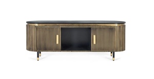 COMODA TV LIVING, ARTIM 1828, DIN LEMN SI MANER DIN METAL, ARTIM GROUP SELECTION
